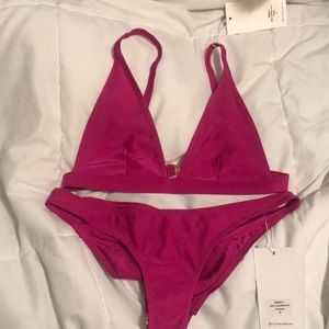 White Fox Swim Bikini. NEVER WORN!